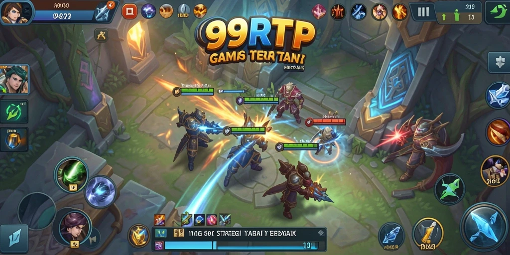 Tampilan gameplay menantang di 99RTP saat merencanakan strategi.