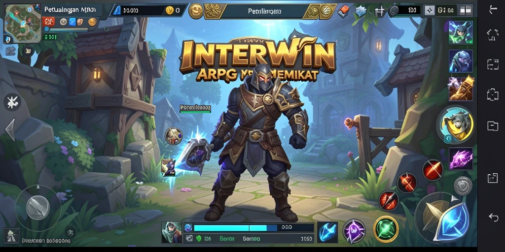Tangkapan layar gameplay ARPG yang mendebarkan.