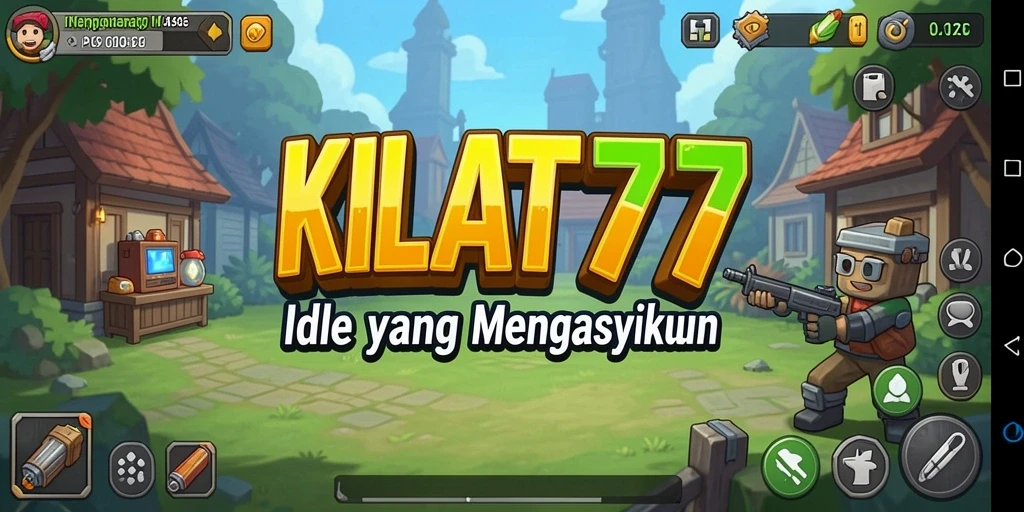 Tampilan gameplay KILAT77 yang menarik dan interaktif di dunia Idle.