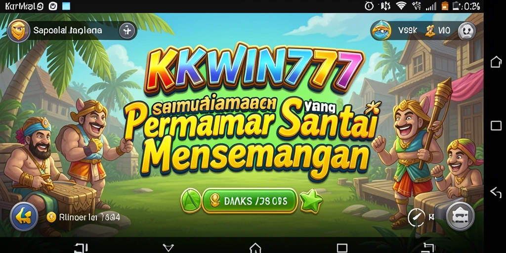 Tampilan gameplay <strong>KKWIN777</strong> yang seru dan menghibur.