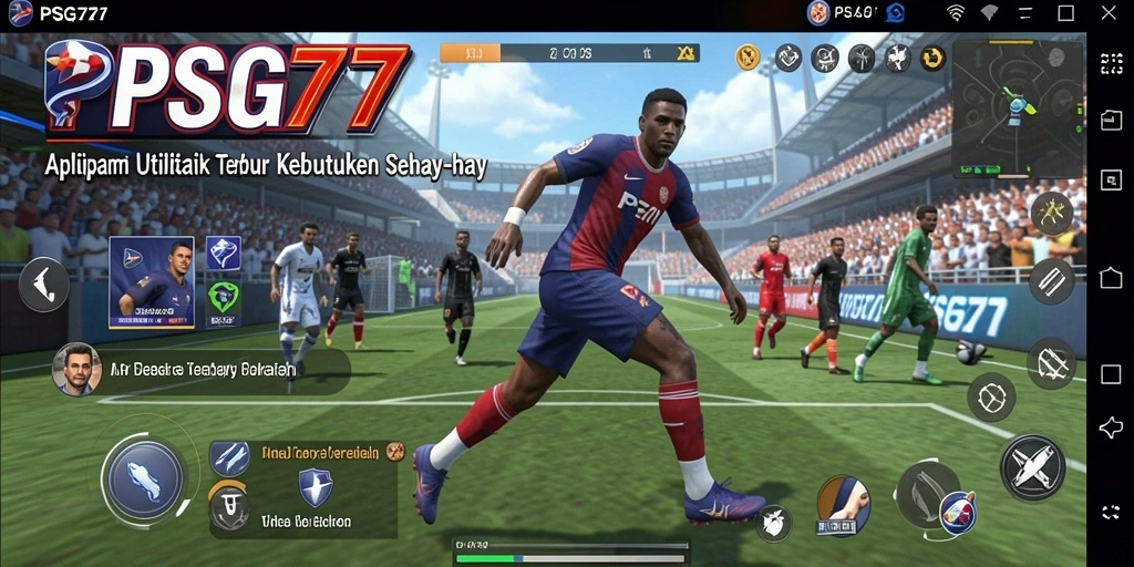 Tampilan antarmuka PSG77 yang sederhana dan efisien untuk pengelolaan.