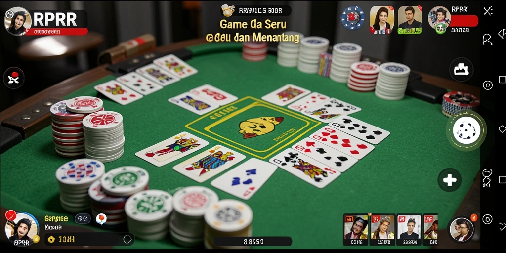 Gameplay seru dalam RPRR dengan teman-teman.