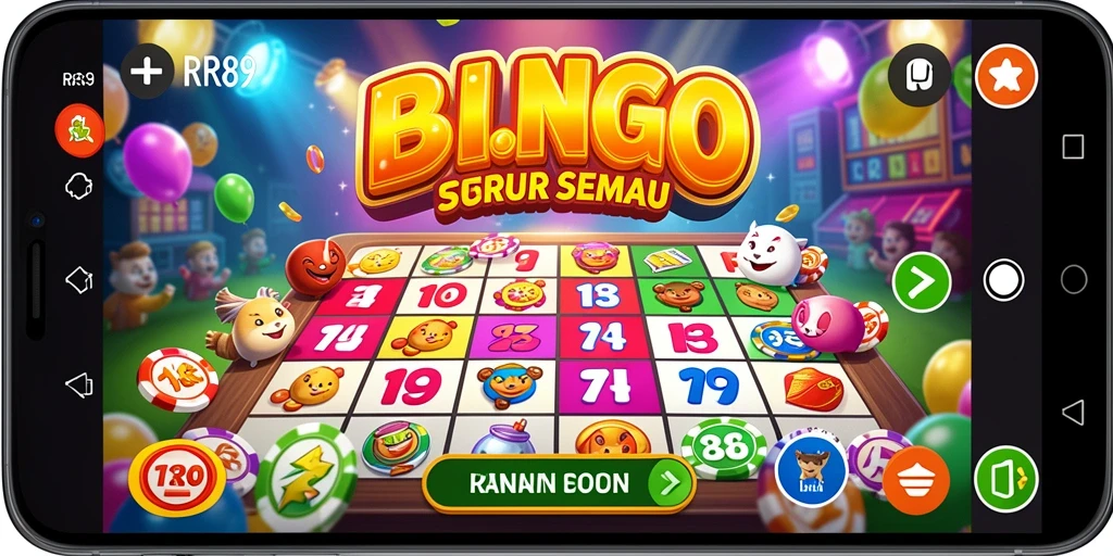 Tampilan gameplay menarik dari RR89 dalam permainan Bingo.