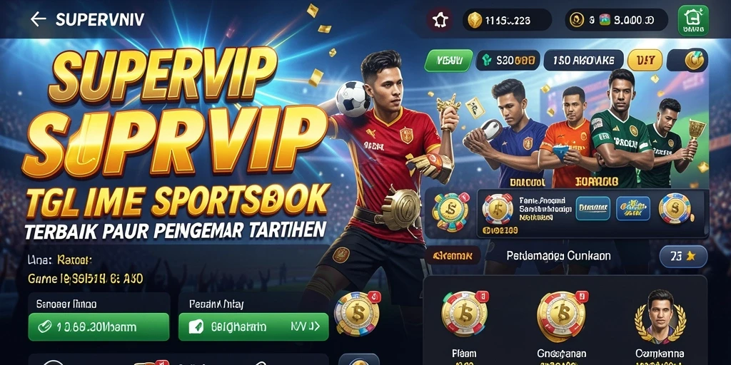 Screenshot gameplay Sportsbook SUPERVIP yang menarik dan interaktif.