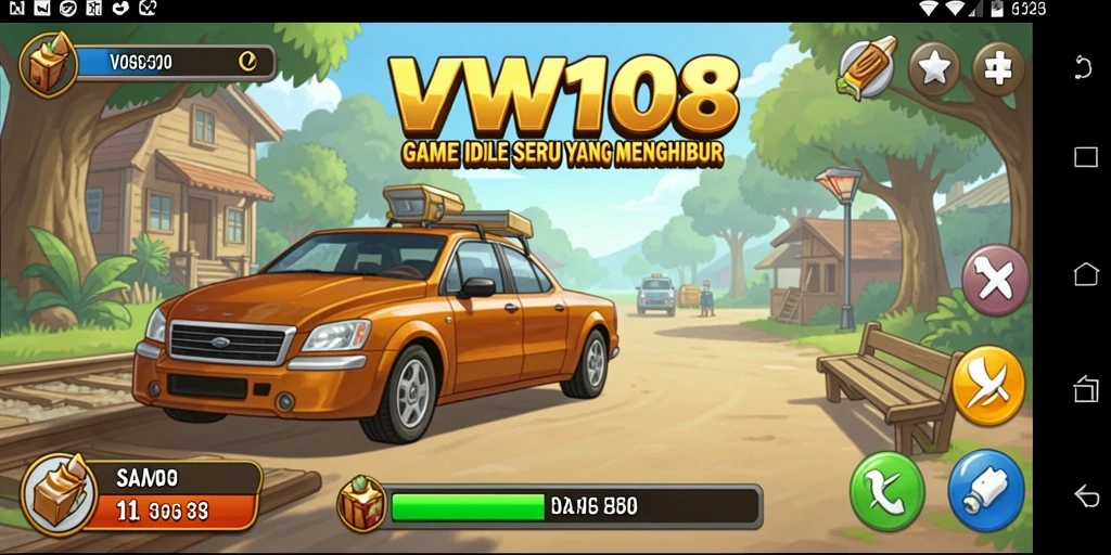 Tampilan gameplay VW108 yang menarik dan mengasyikkan.